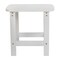 Flash Furniture 2 Modern White Adirondack Rockers & Side Table JJ-C14709-2-T14001-WH-GG - alternate 2